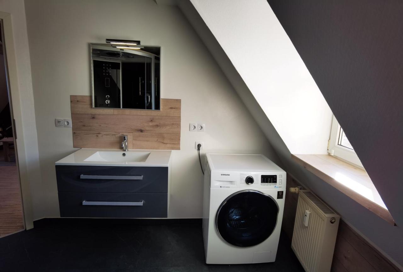 Gemuetliche Dachwohnung Mit Kleiner Oder Grosser Dachterrasse Nebeneinander Wolmirstedt Exterior photo