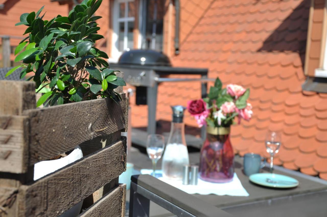 Gemuetliche Dachwohnung Mit Kleiner Oder Grosser Dachterrasse Nebeneinander Wolmirstedt Exterior photo